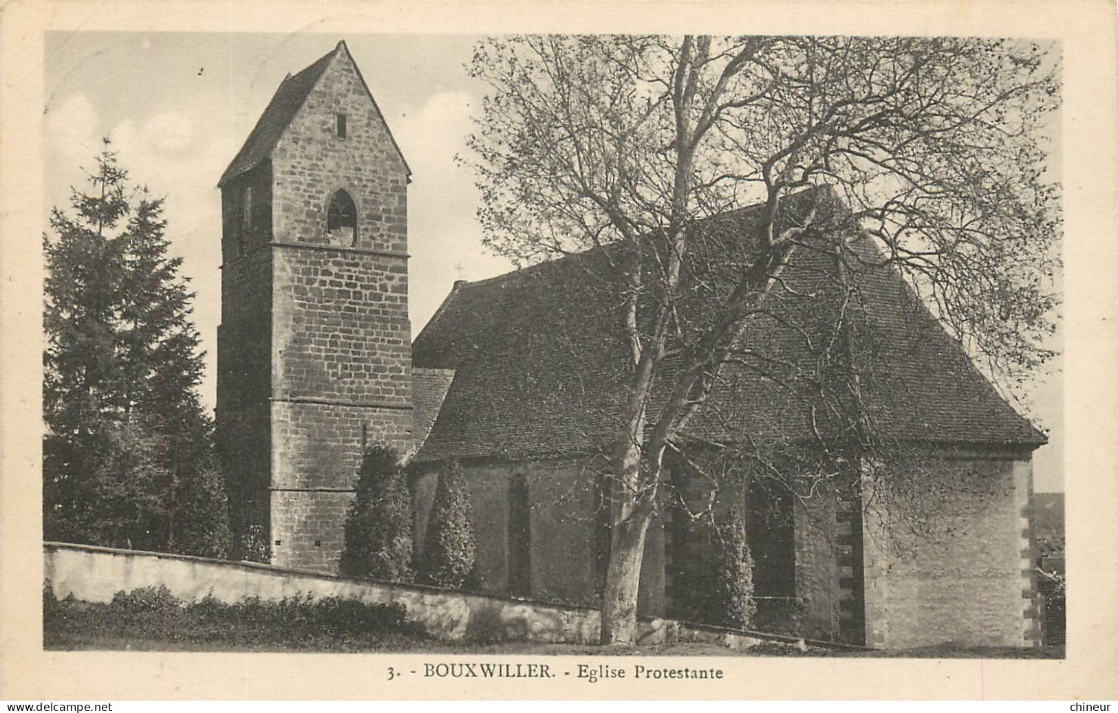 BOUXWILLER EGLISE PROTESTANTE - Bouxwiller