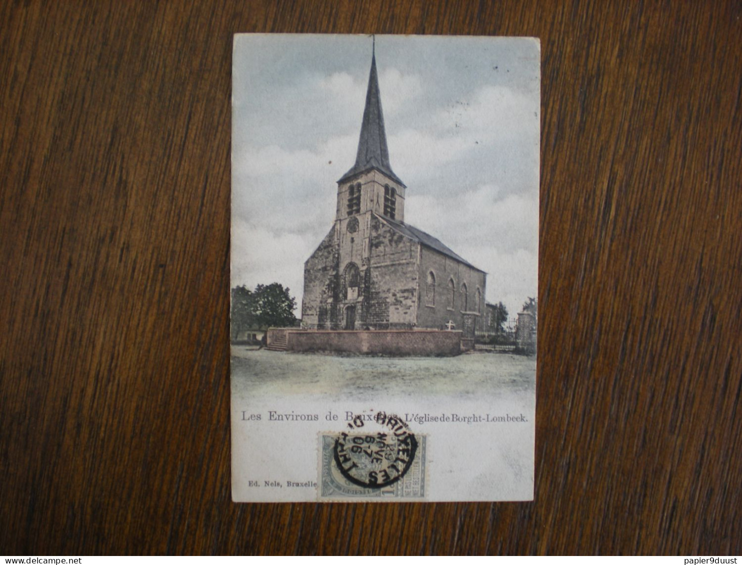Borchtlombeek - De Kerk - Nels Serie 1 - Gekleurd - Roosdaal