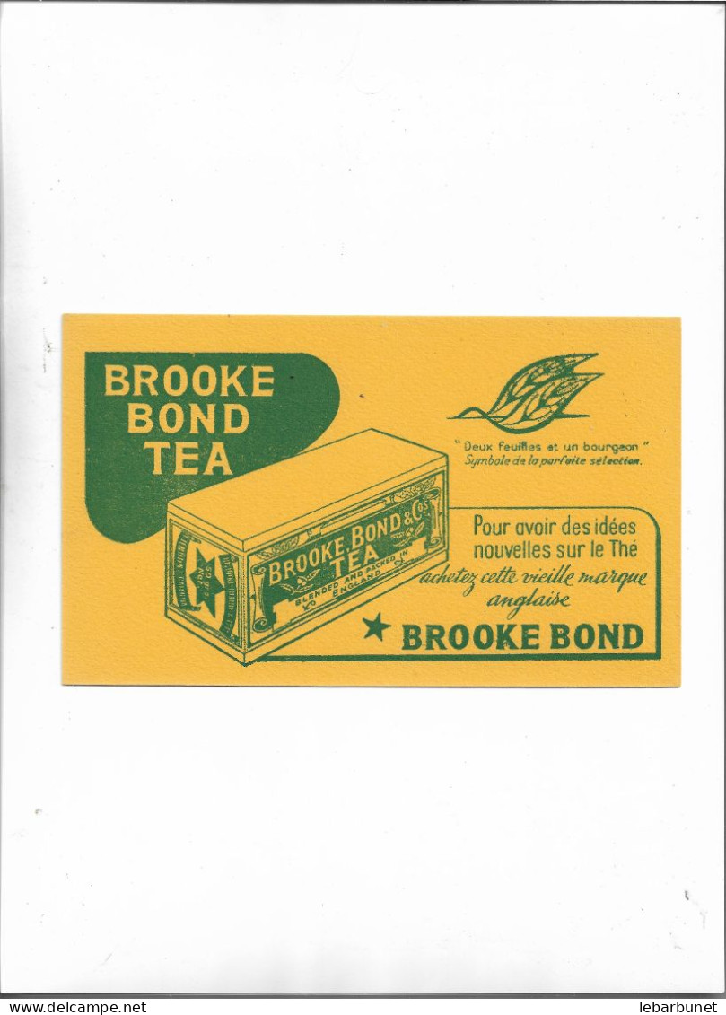Buvard Ancien Brooke Bond Tea - Caffè & Tè