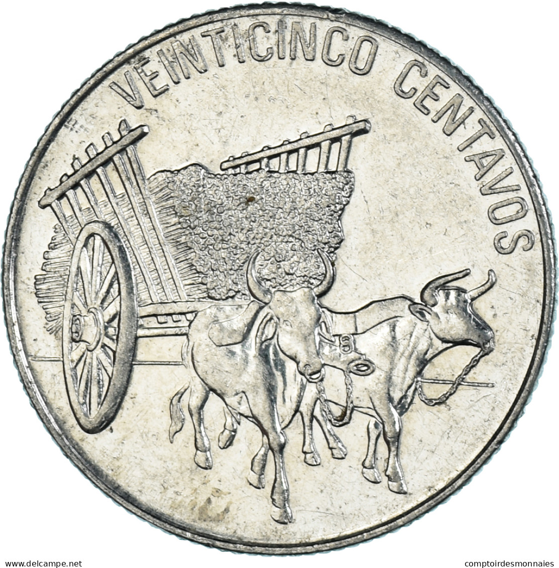 Monnaie, République Dominicaine, 25 Centavos, 1989 - Dominicaanse Republiek