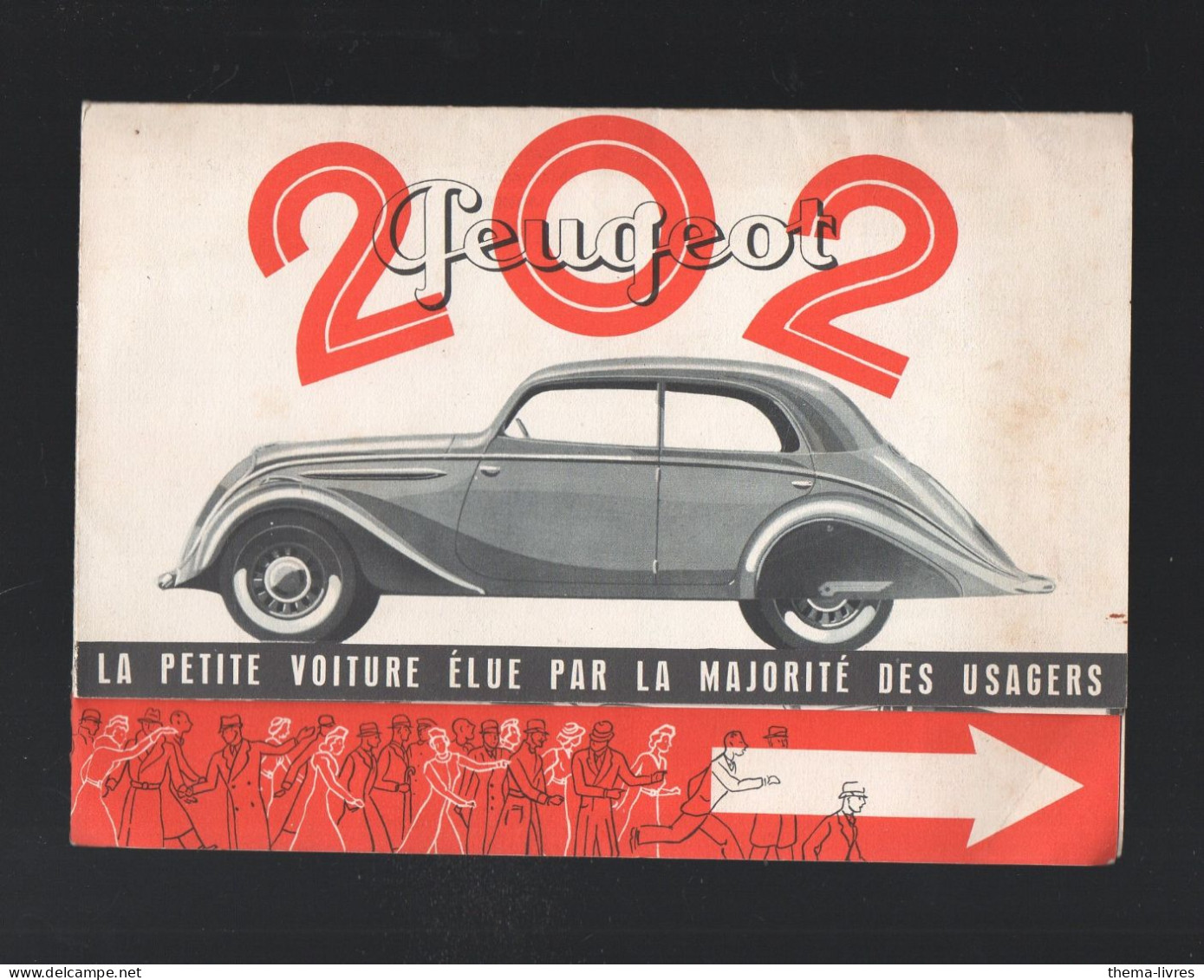 (automobile ) Catalogue Dépliant 202 PEUGEOT (M5421) - Voitures