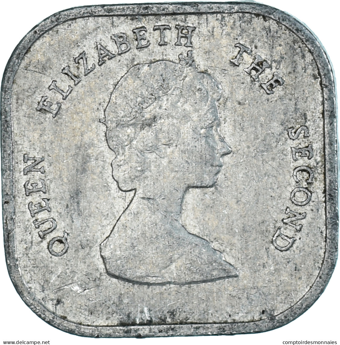 Monnaie, Etats Des Caraibes Orientales, 2 Cents, 1984 - Caribe Británica (Territorios Del)