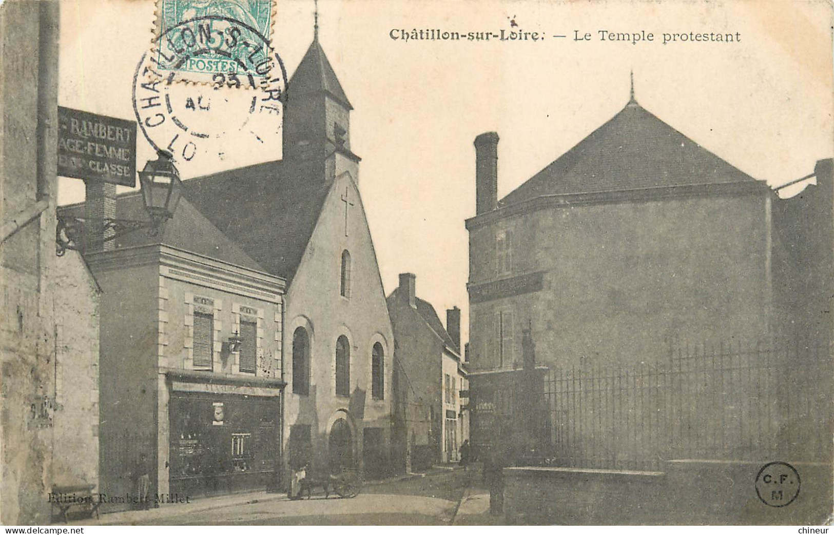 CHATILLON SUR LOIRE LE TEMPLE PROTESTANT - Chatillon Sur Loire