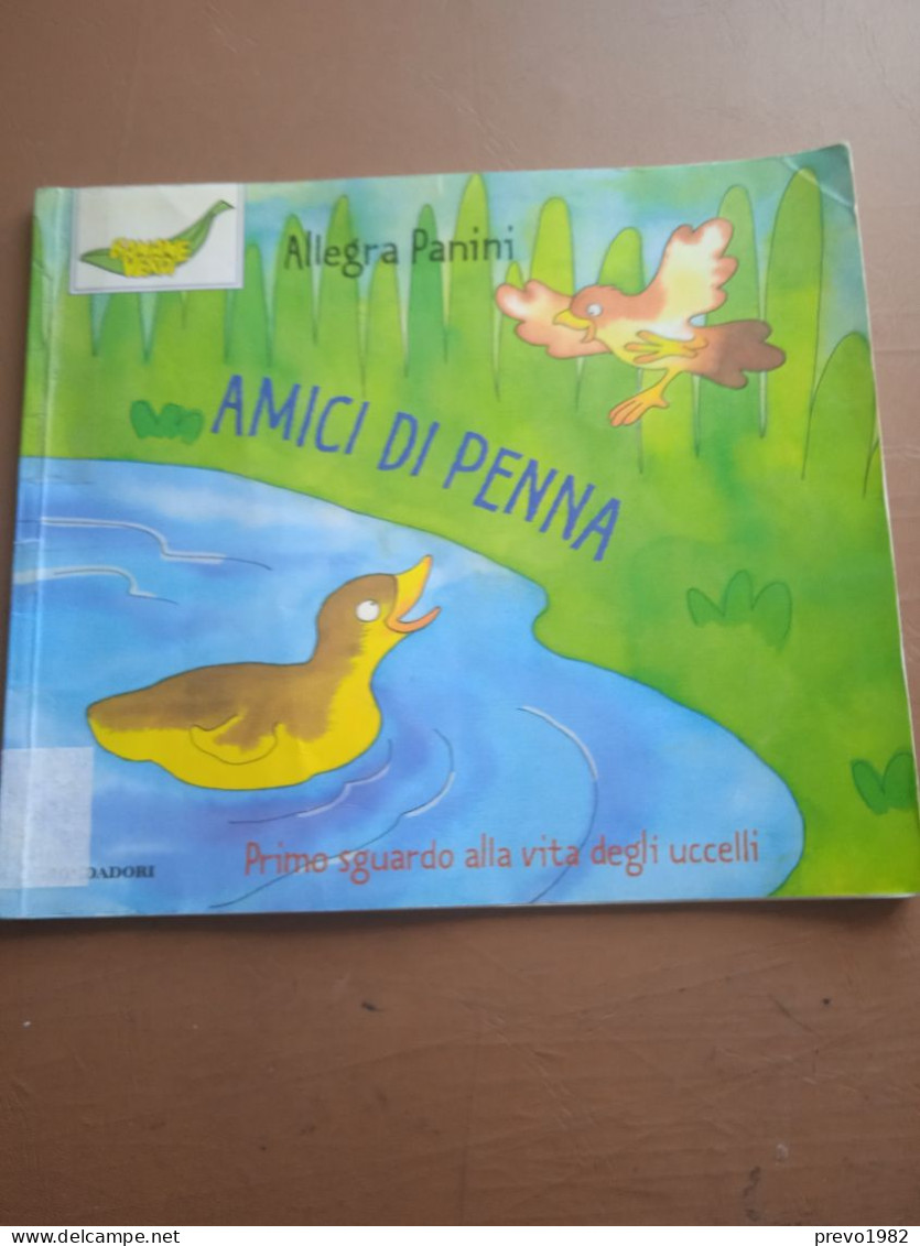 Amici Di Penna, Primo Sguardo Alla Vita Degli Uccelli - A. Panini - Ed. Mondadori - Niños Y Adolescentes