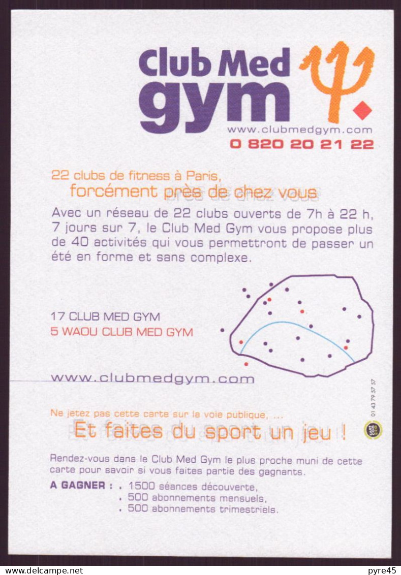 PREPAREZ VOUS A UN ETE SANS COMPLEXE PUB CLUB MED GYM - Santé