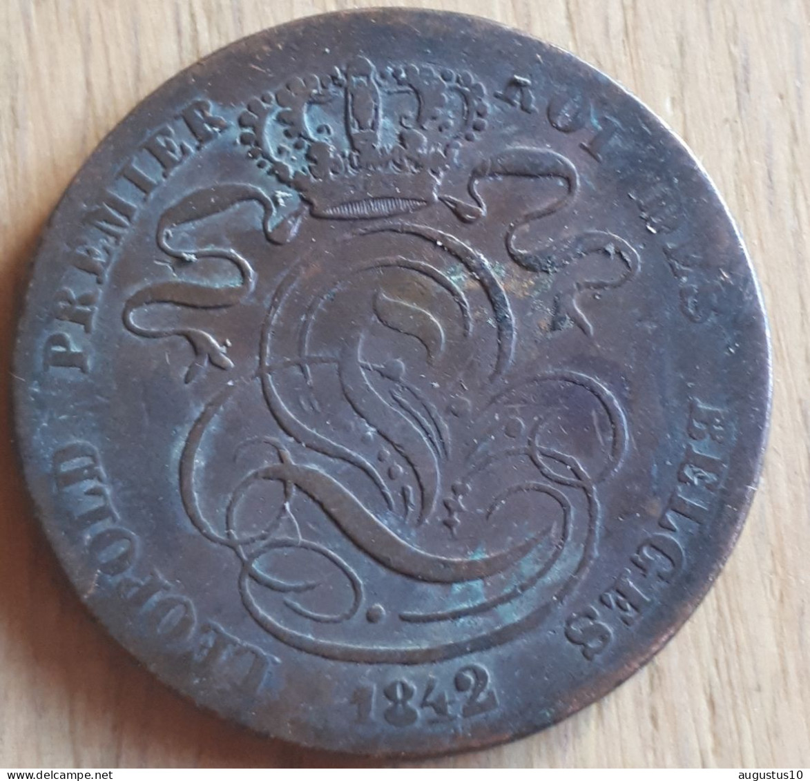 BELGIE : 5 CENTIMES  1842 - 5 Cents