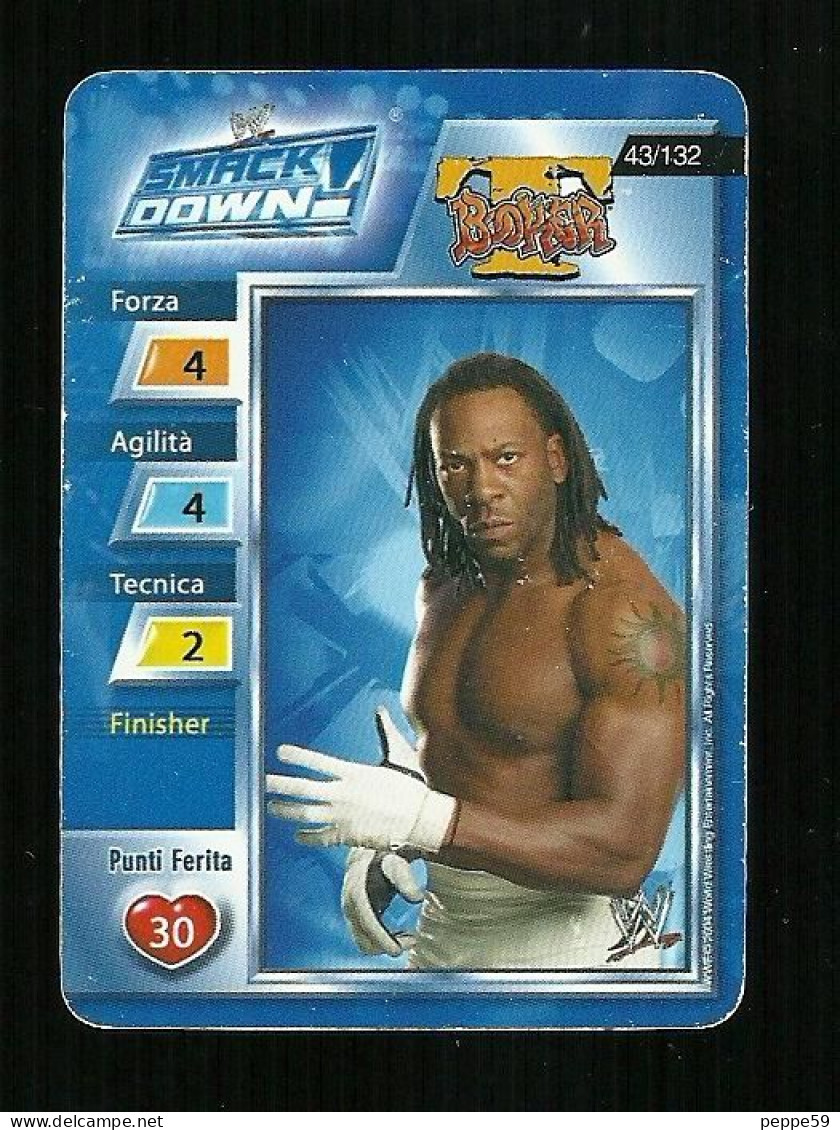 Figurina Wrestling - Card  43-132 - Tarjetas