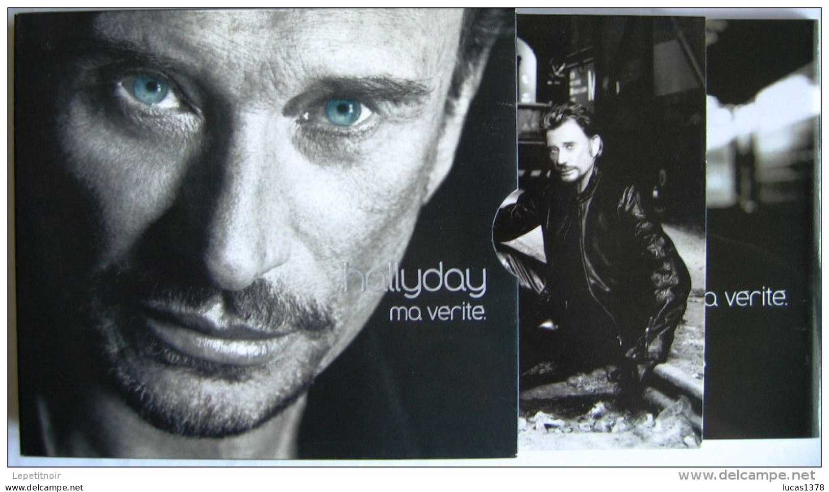 RARE / Coffret CD Johnny Hallyday Ma Vérité Livret Photos - Otros - Canción Francesa