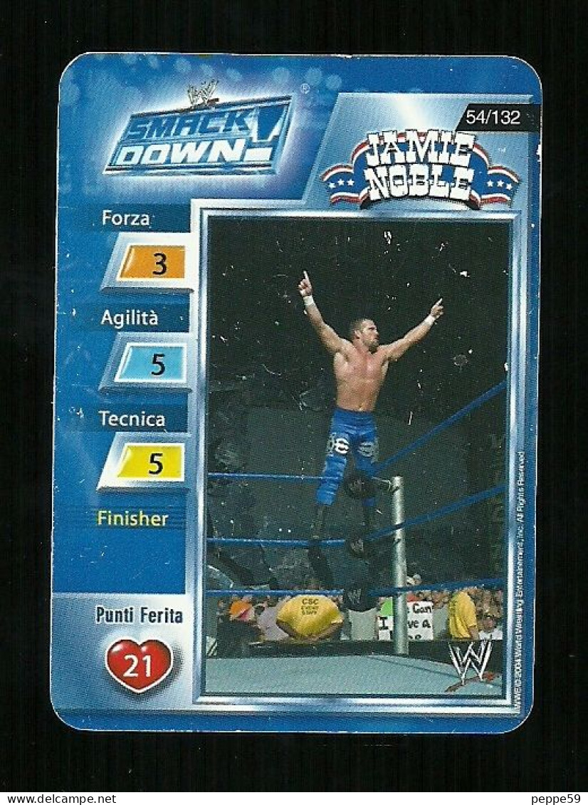 Figurina Wrestling - Card  54-132 - Tarjetas