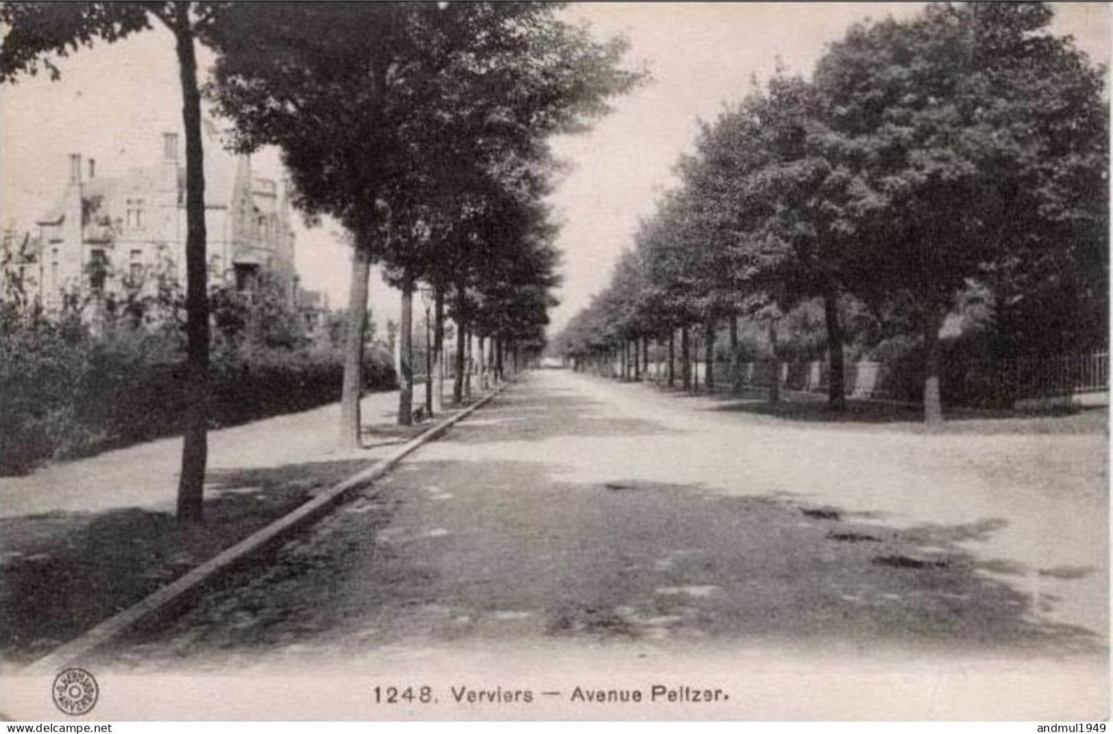 VERVIERS - Avenue Peltzer - Oblitération De 1914 - Verviers