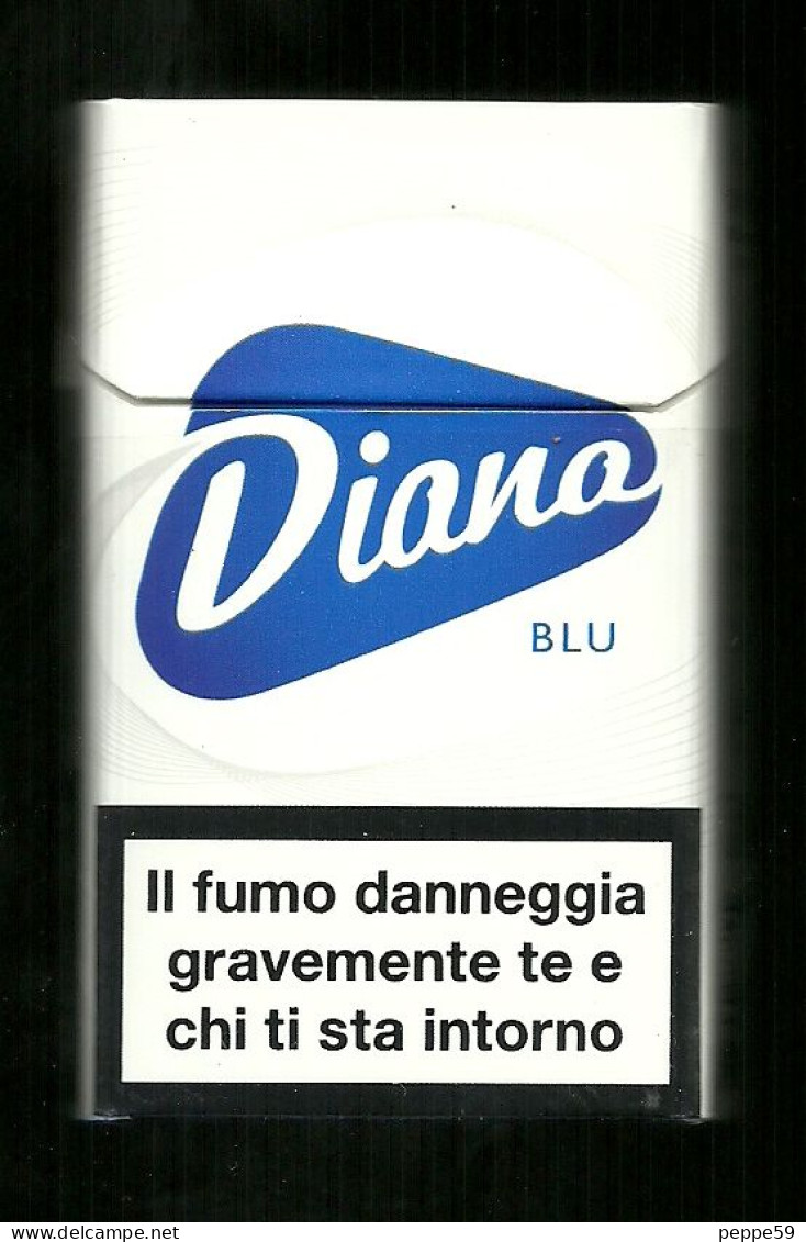 Tabacco Pacchetto Di Sigarette Italia - Diana Blu 2014 Da 20 Pezzi Bis - ( Vuoto ) - Porta Sigarette (vuoti)