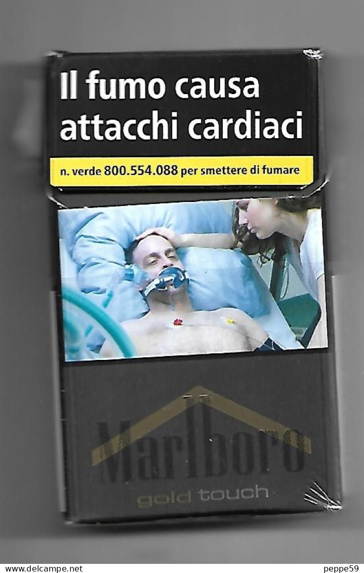 Tabacco Pacchetto Di Sigarette Italia - Malboro 5 Touch N.04 Da 20 Pezzi - Vuoto - Etuis à Cigarettes Vides