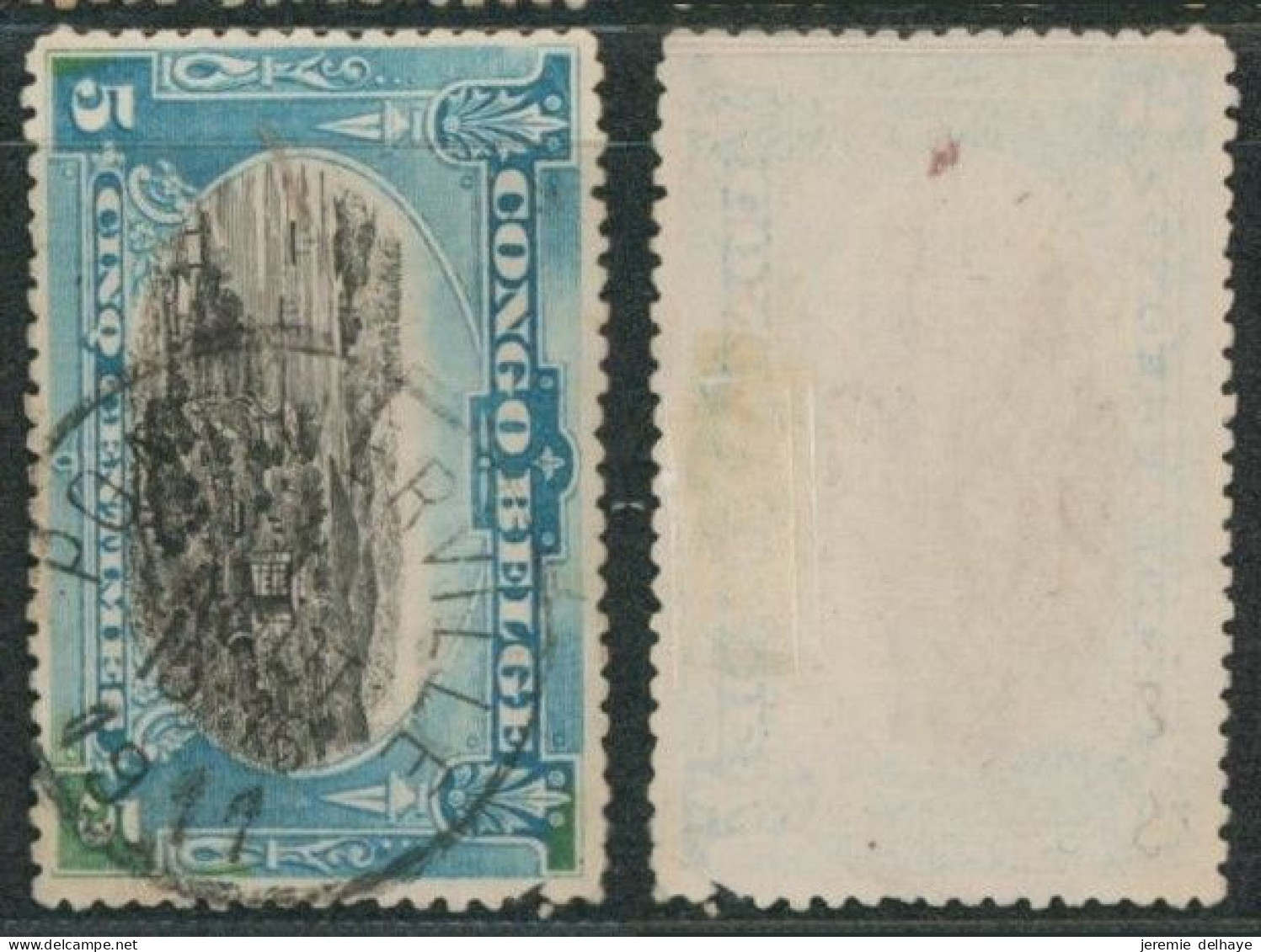 Congo Belge - Mols : N°14 Obl Simple Cercle "Ponthierville" (1911) - Used Stamps