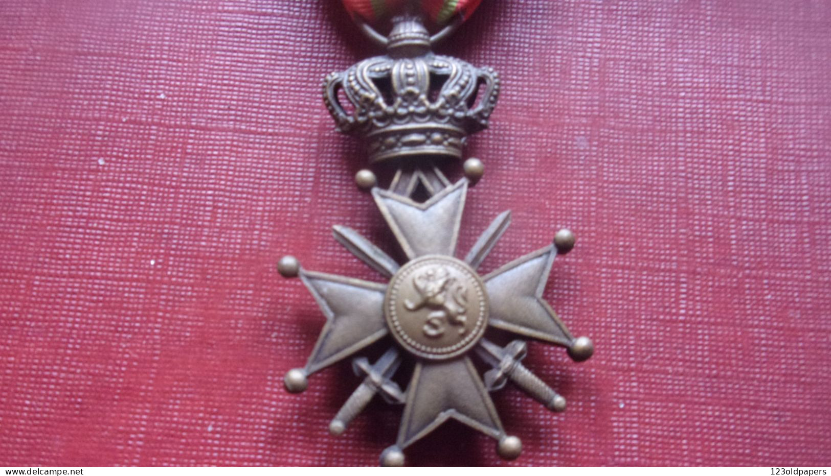 WWI Croix De Guerre Belge 1914-1918 - Altri & Non Classificati