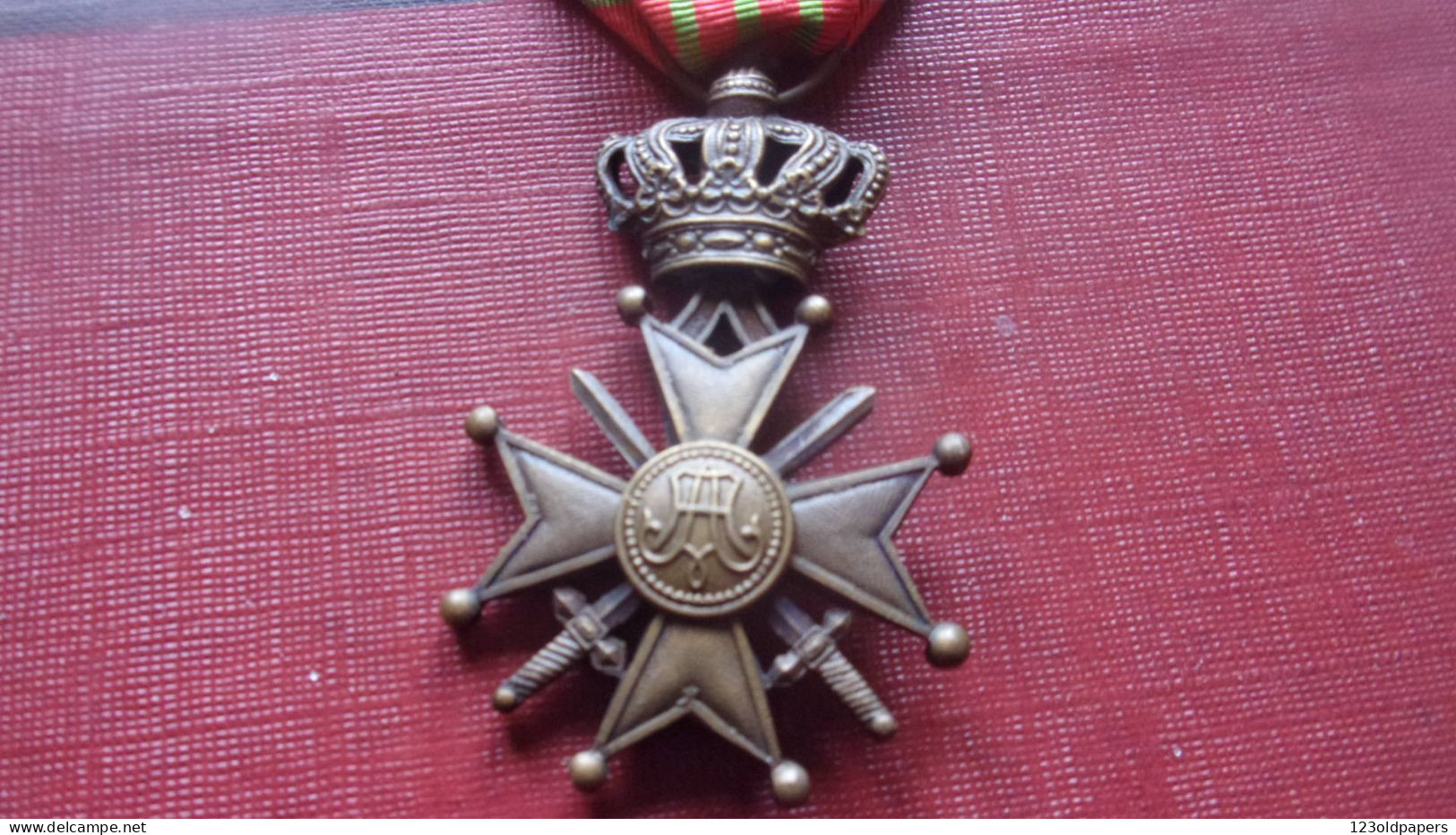 WWI Croix De Guerre Belge 1914-1918 - Sonstige & Ohne Zuordnung
