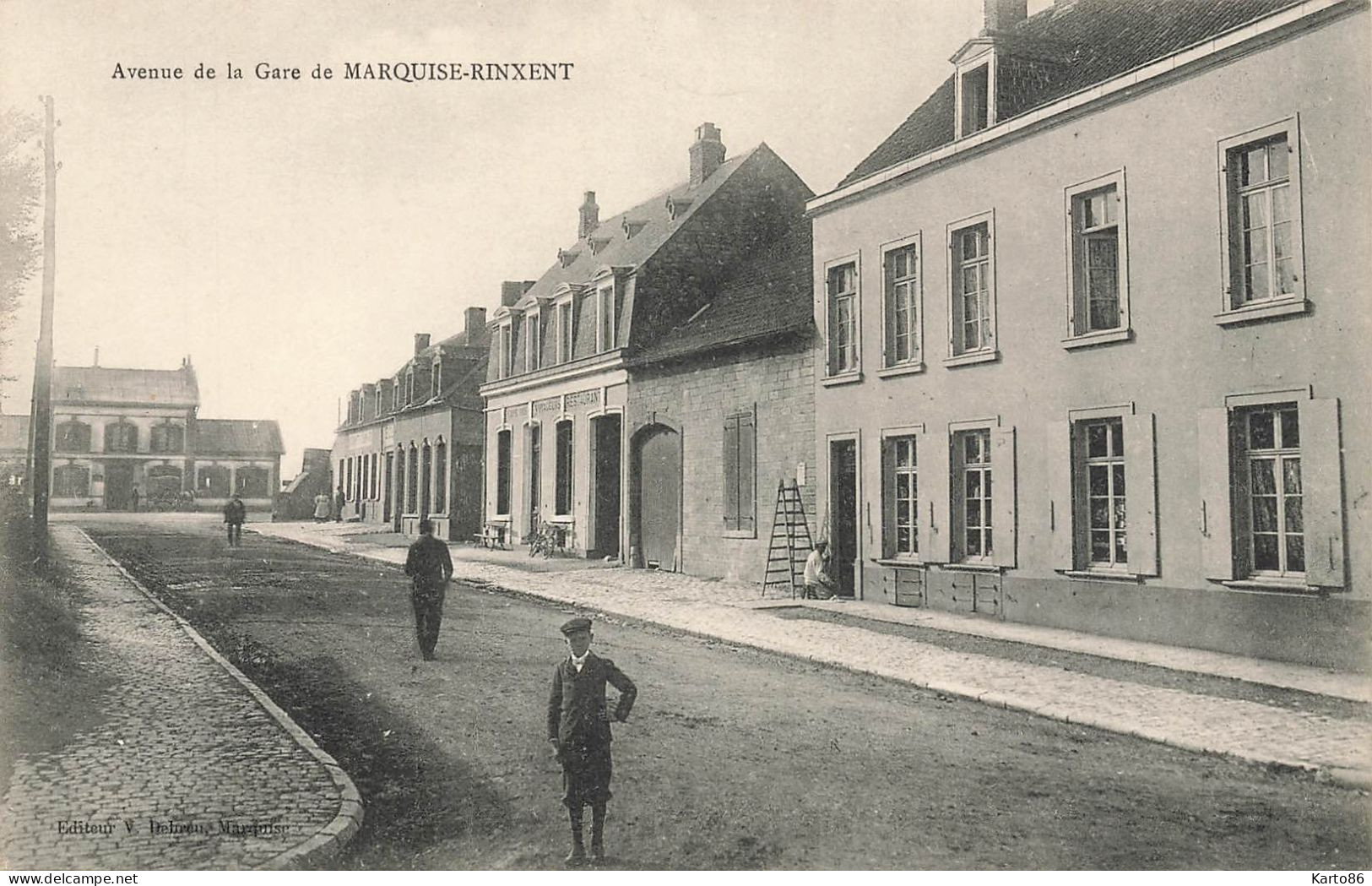 Marquise Rinxent * Avenue De La Gare * Villageois - Marquise