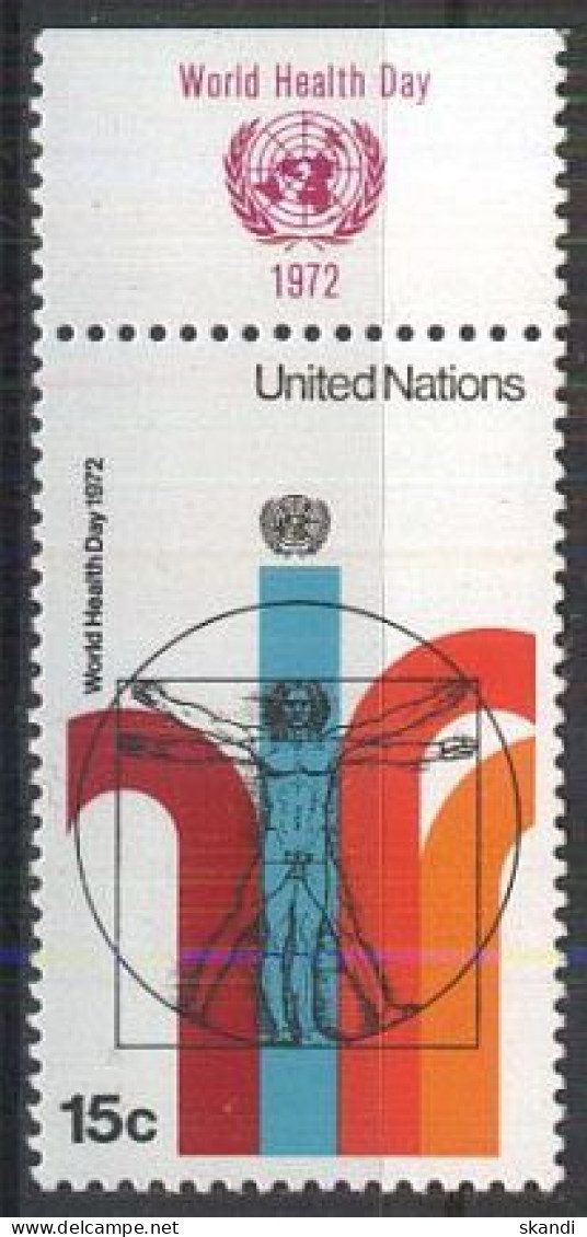 UNO NEW YORK 1972 Mi-Nr. 244 ** MNH - Ongebruikt