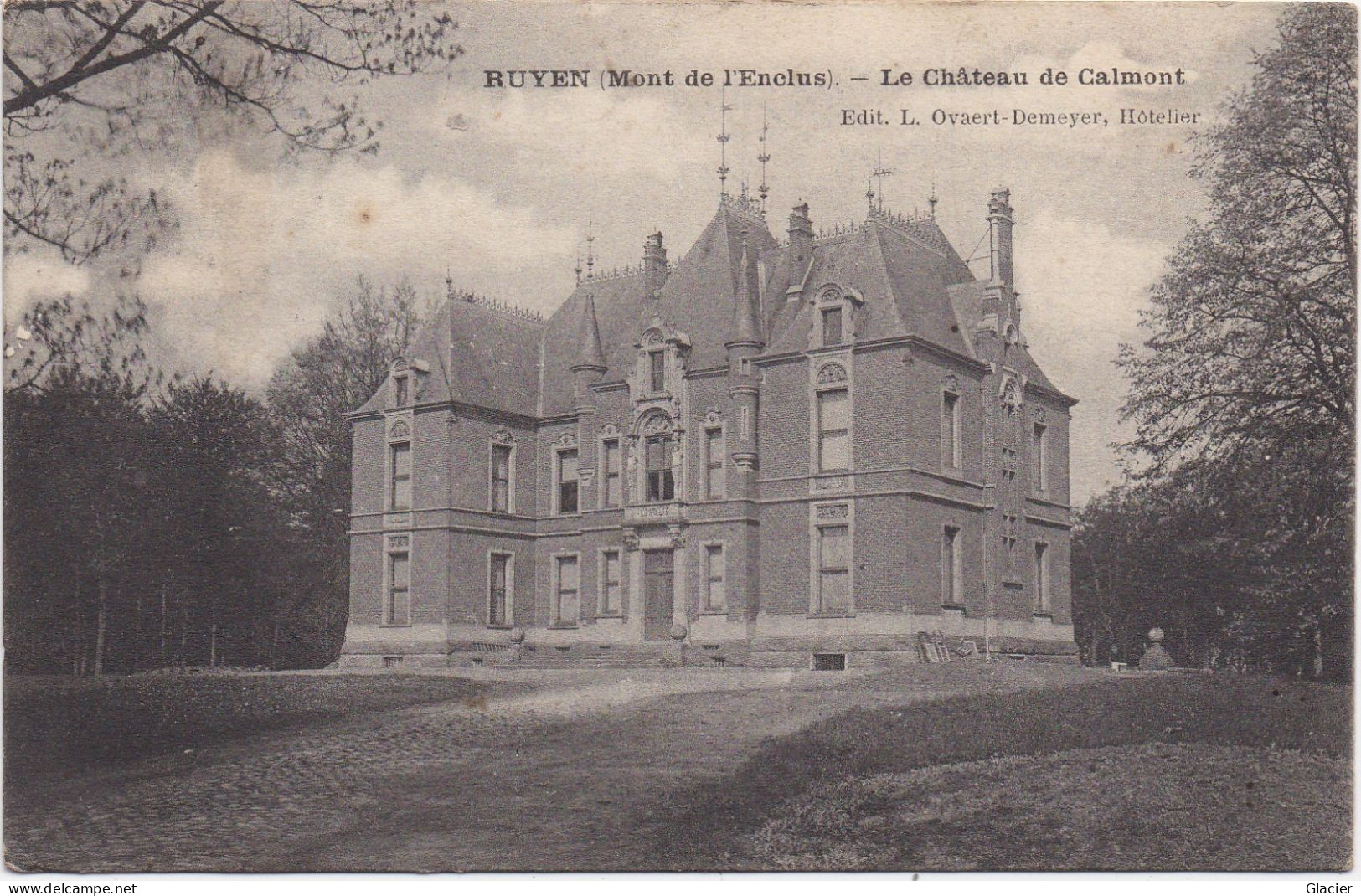 Ruyen ( Mont De L' Enclus ) - Kluisbergen - Le Château De Calmont - Kluisbergen