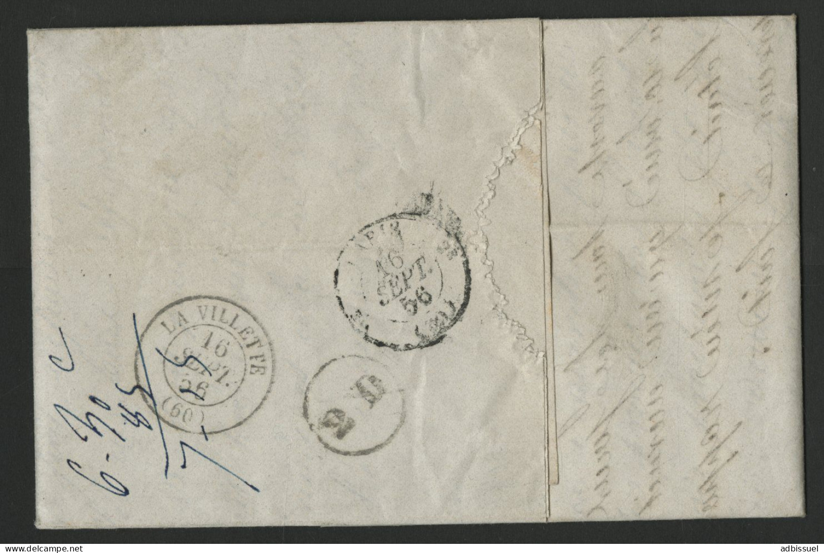 Lettre Datée De CAPESTERRE GUADELOUPE En 1856 Pour La France Voir Description - Storia Postale