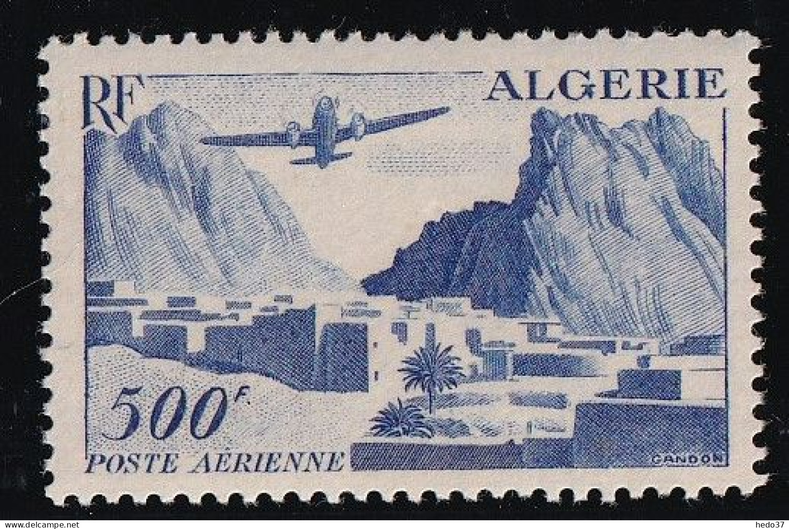 Algérie Poste Aérienne N°12 - Neuf ** Sans Charnière - TB - Aéreo