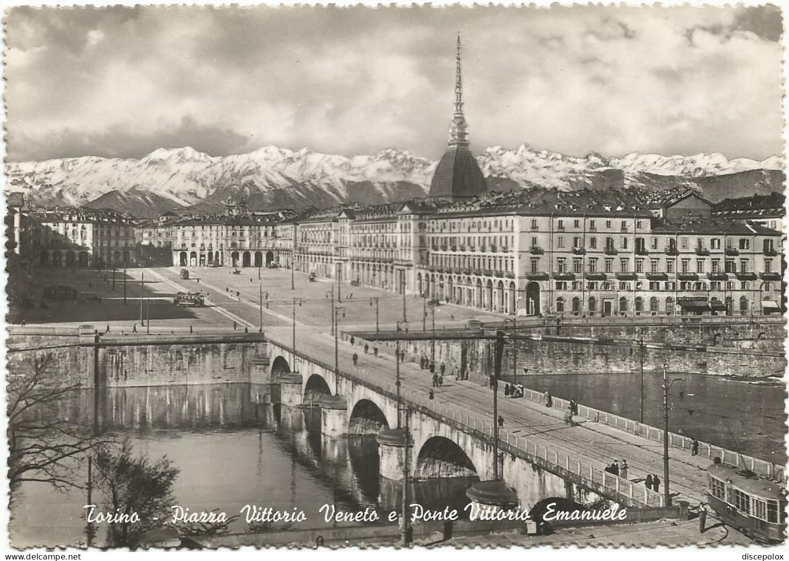 AC6402 Torino - Piazza Vittorio Veneto E Piazza Vittorio Emanuele - Tram - Panorama / Non Viaggiata - Brücken