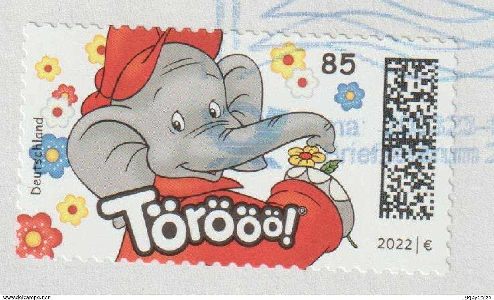 6393 LETTRE COVER ALLEMAGNE DEUTSCHLAND Törööö TOROOO ELEPHANT - Covers & Documents