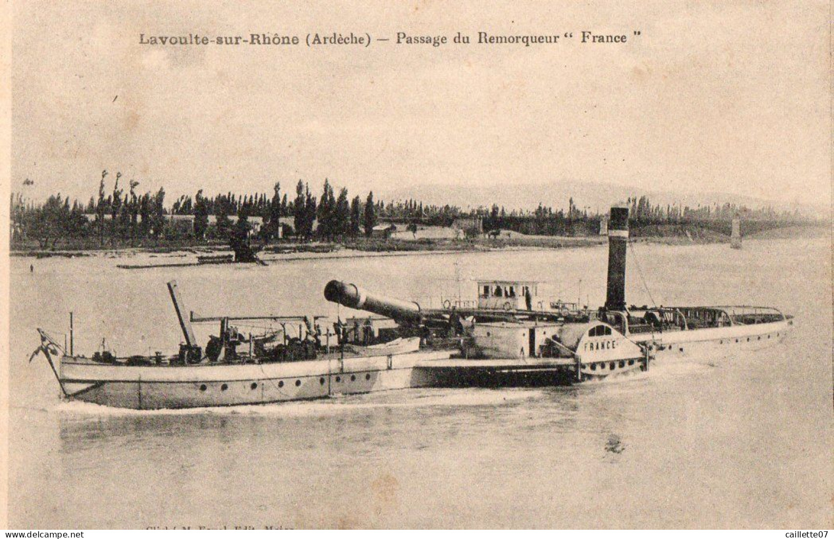 LA VOULTE SUR RHONE Passage Du Remorqueur (FRANCE) - La Voulte-sur-Rhône