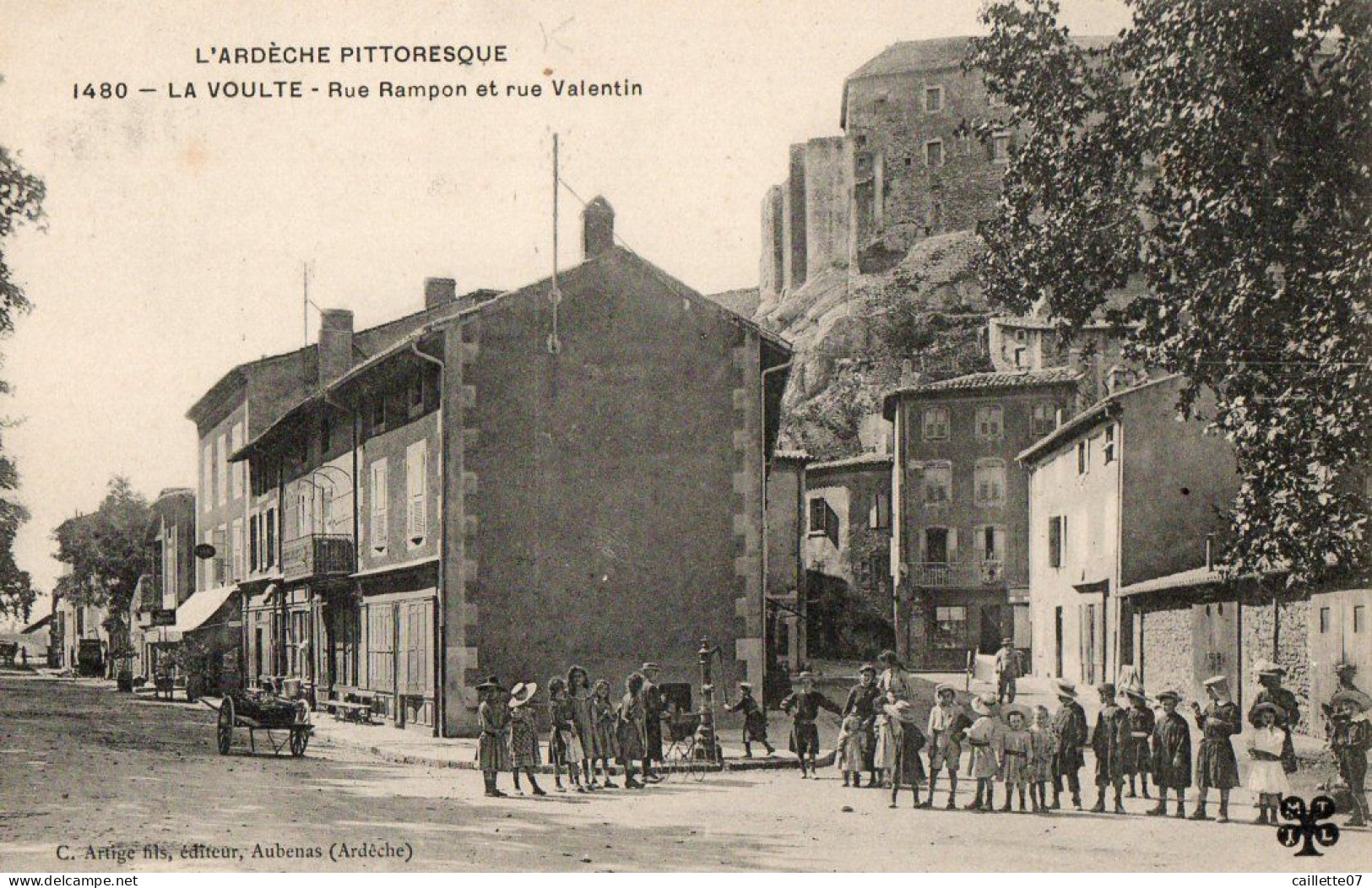 LA VOULTE SUR RHONE Rue Rompon Et Rue Valentin - La Voulte-sur-Rhône