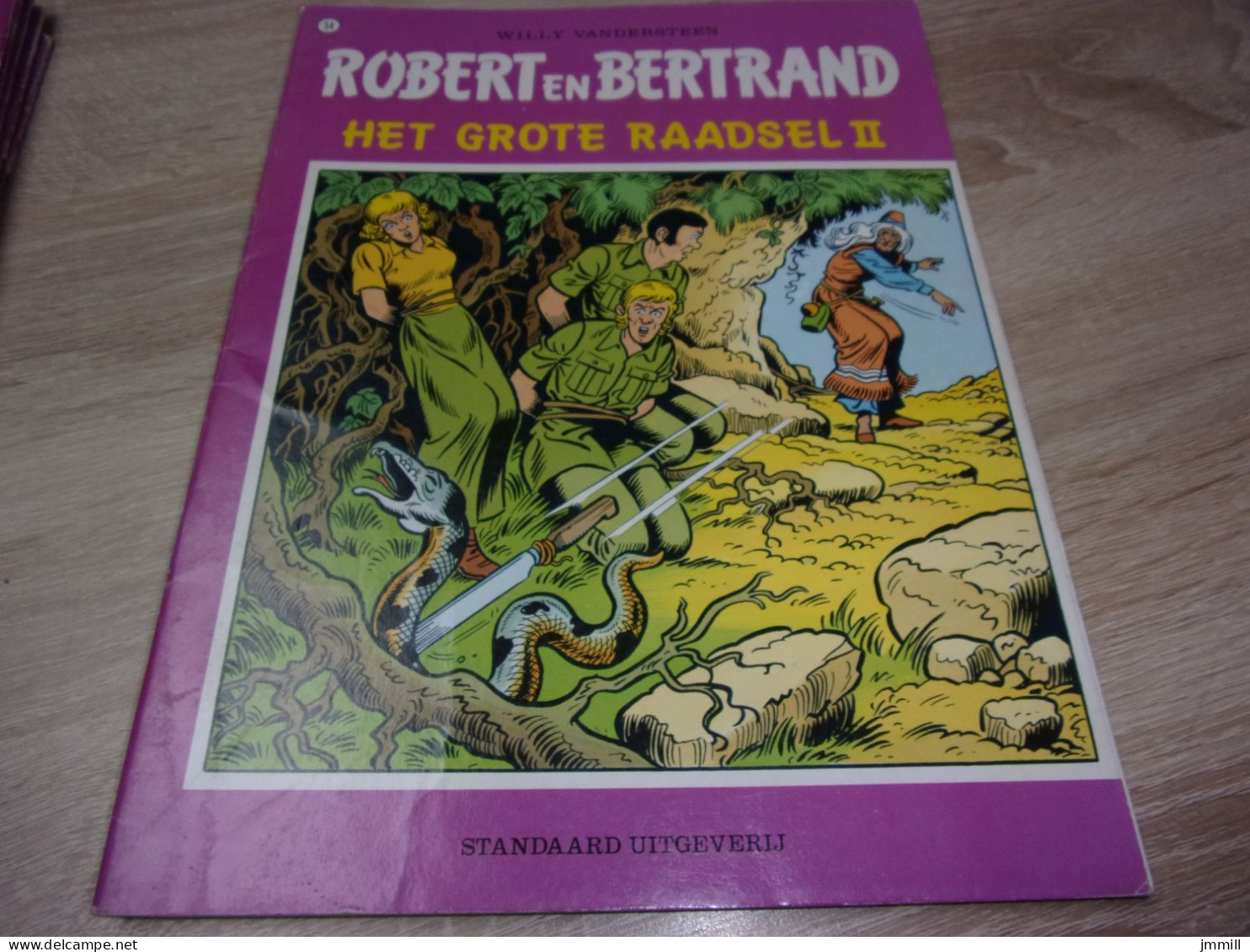 Robert En Bertrand Vandersteen : 1ste Druk  54 Het Grote Raadsel II - Robert En Bertrand