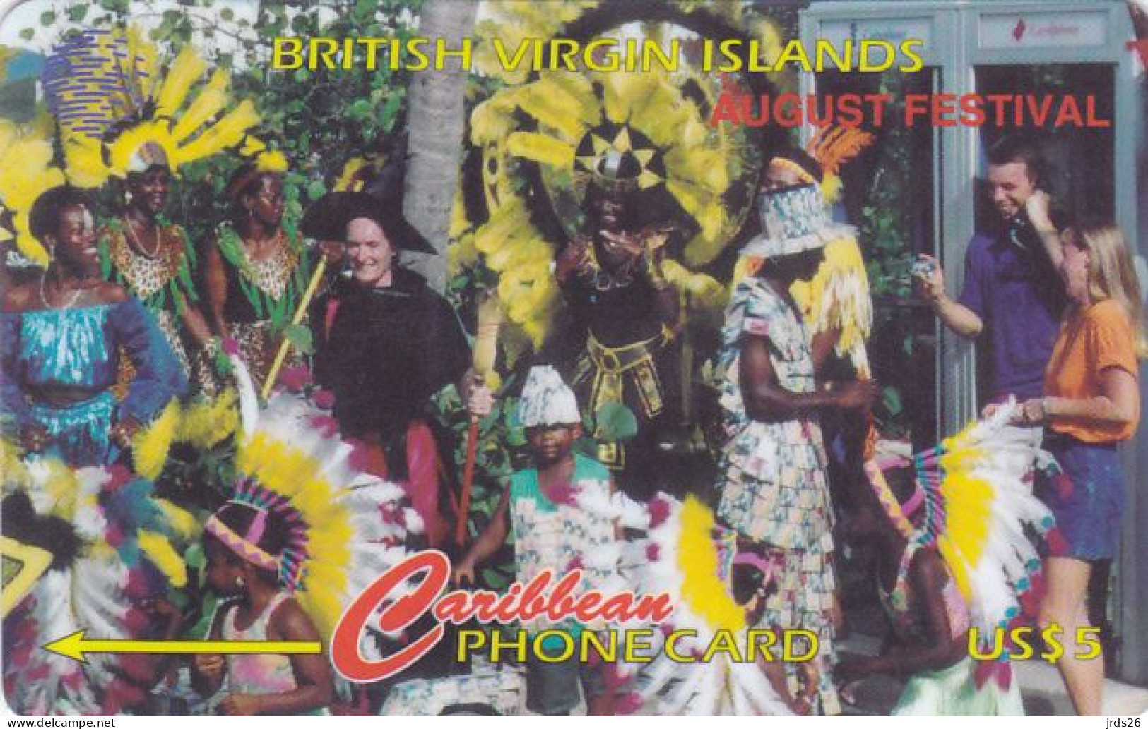 British Virgin Islands Phonecard GPT - - - Carnival - Vierges (îles)