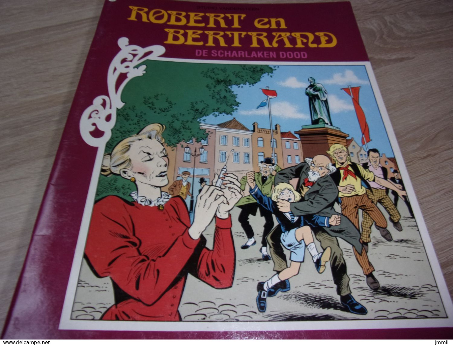 Robert En Bertrand Vandersteen : 1ste Druk  82 De Scharlaken Dood - Robert En Bertrand