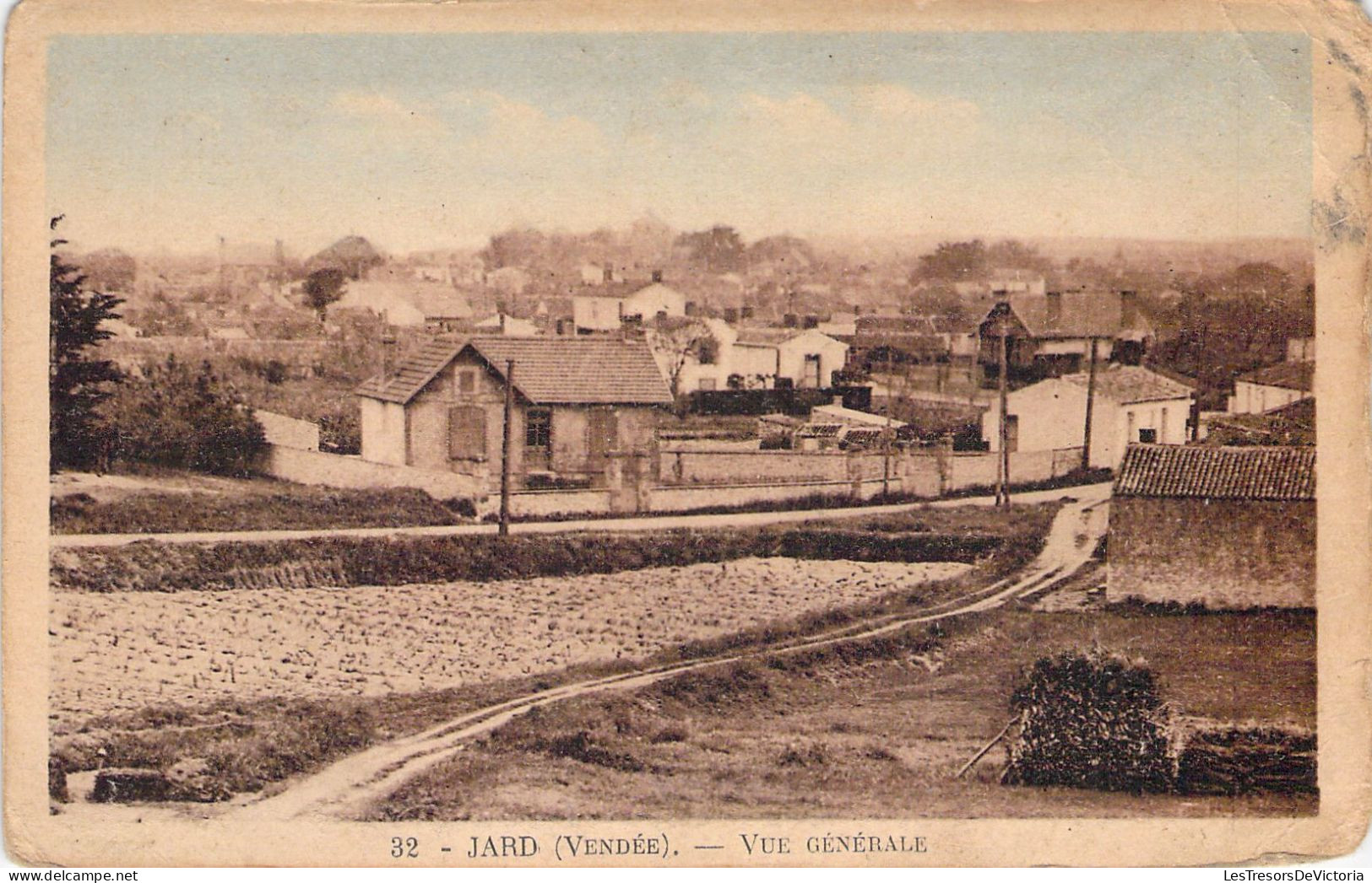 FRANCE - 85 - JARD - Vue Générale - Carte Postale Ancienne - Andere & Zonder Classificatie