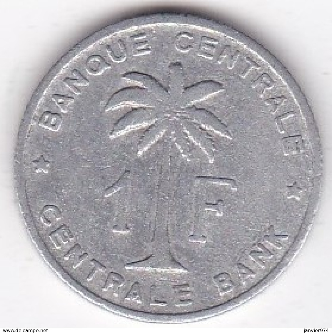 Congo Belge Et Ruanda-Urundi 1 Franc 1958 , En Aluminium, KM# 4 - 1951-1960: Baudouin I.