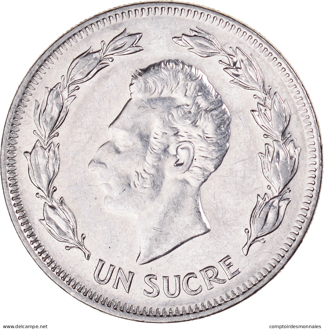Monnaie, Équateur, Sucre, Un, 1986 - Ecuador
