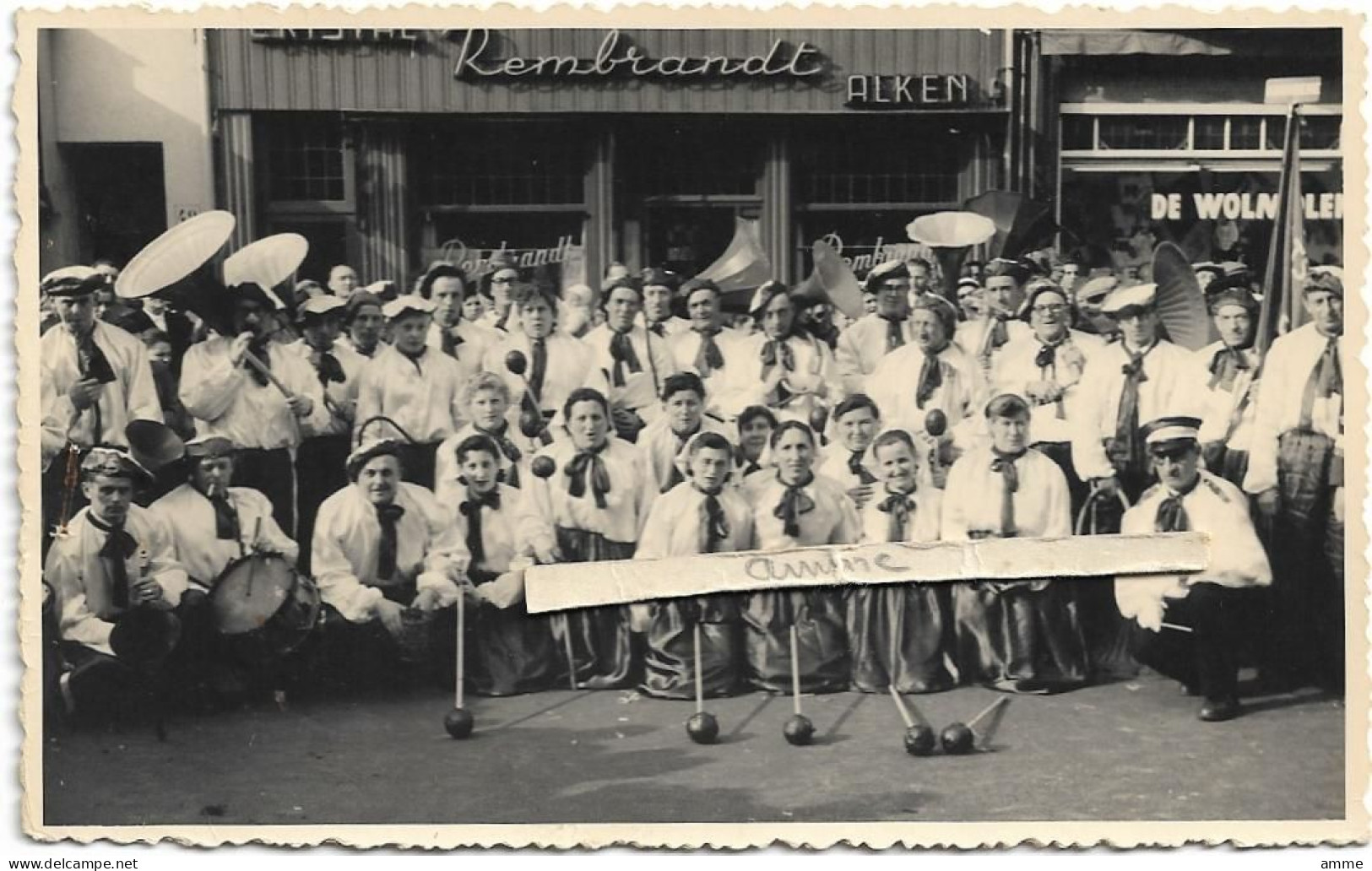 Kruibeke   *  Foto Goorik - De Ceuleneer G., Pulhoflaan, 50 (Folkloregroep Kruibeke ? Voor Rembrandt) - Kruibeke