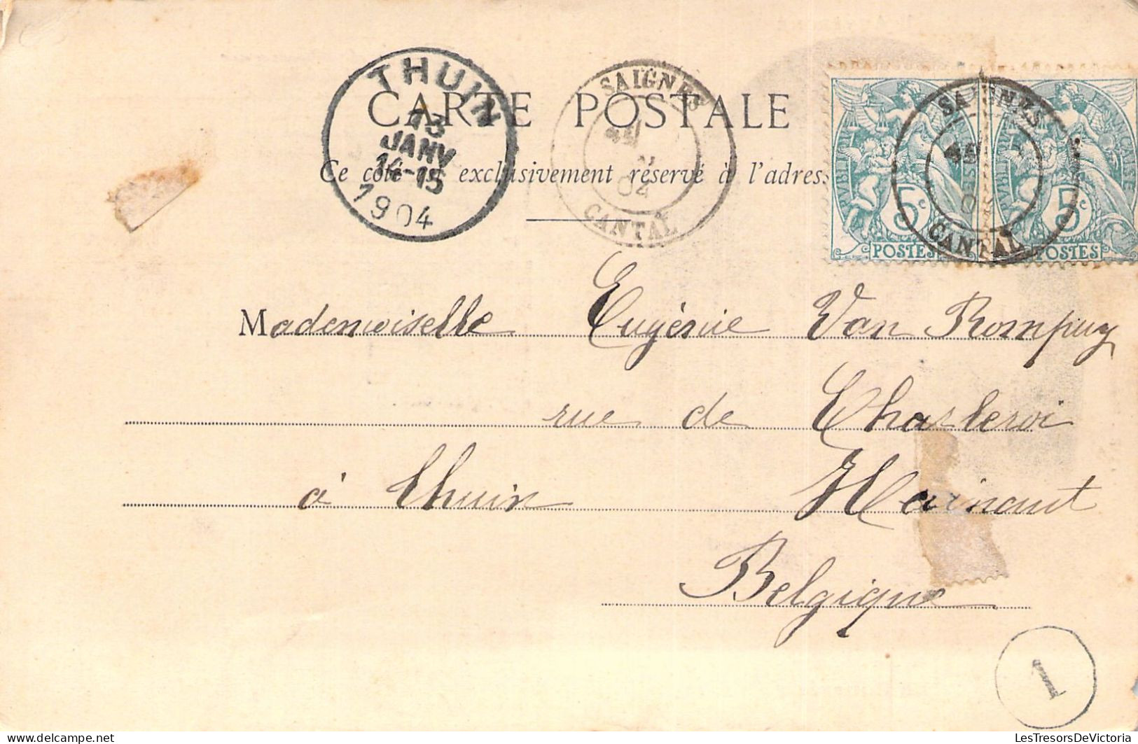 FRANCE - 03 - FOLKLORE - Bourrée D'Auvergne - La Bourrée - Carte Postale Ancienne - Other & Unclassified