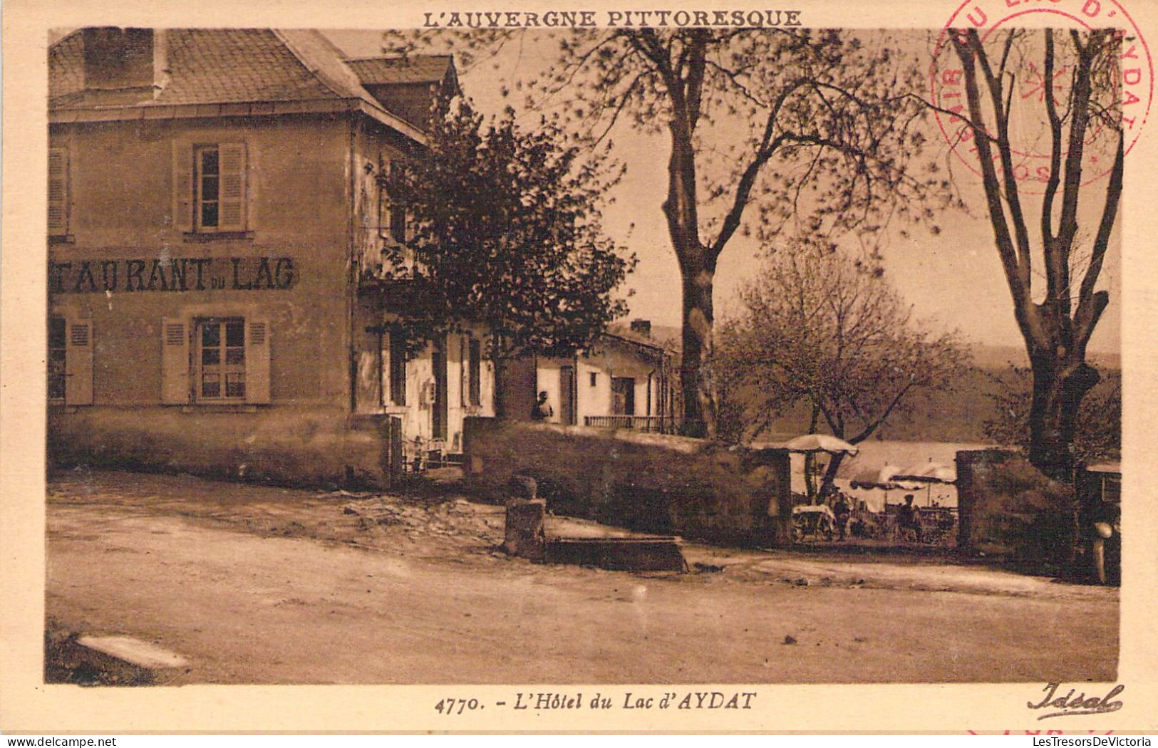 FRANCE - 03 - L'Hôtel Du Lac D'AYDAT - Carte Postale Ancienne - Autres & Non Classés