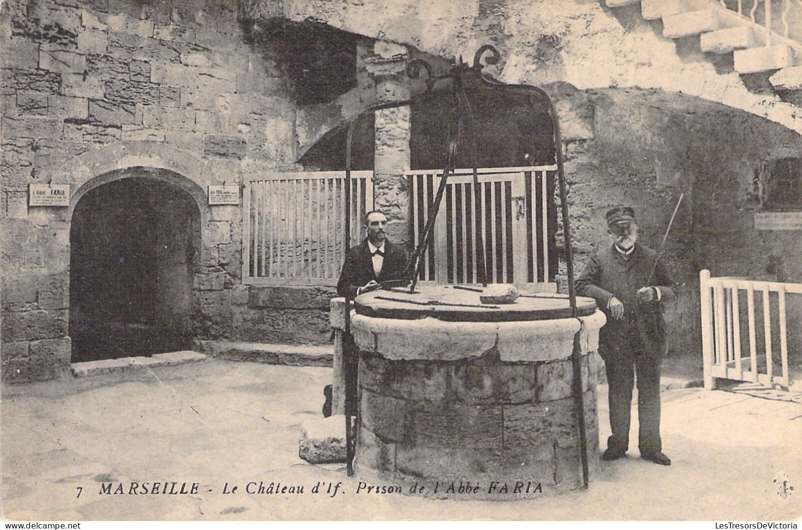 FRANCE - 13 - MARSEILLE - Le Château D'If - Prison De L'Abbé FARIA - Carte Postale Ancienne - Ohne Zuordnung