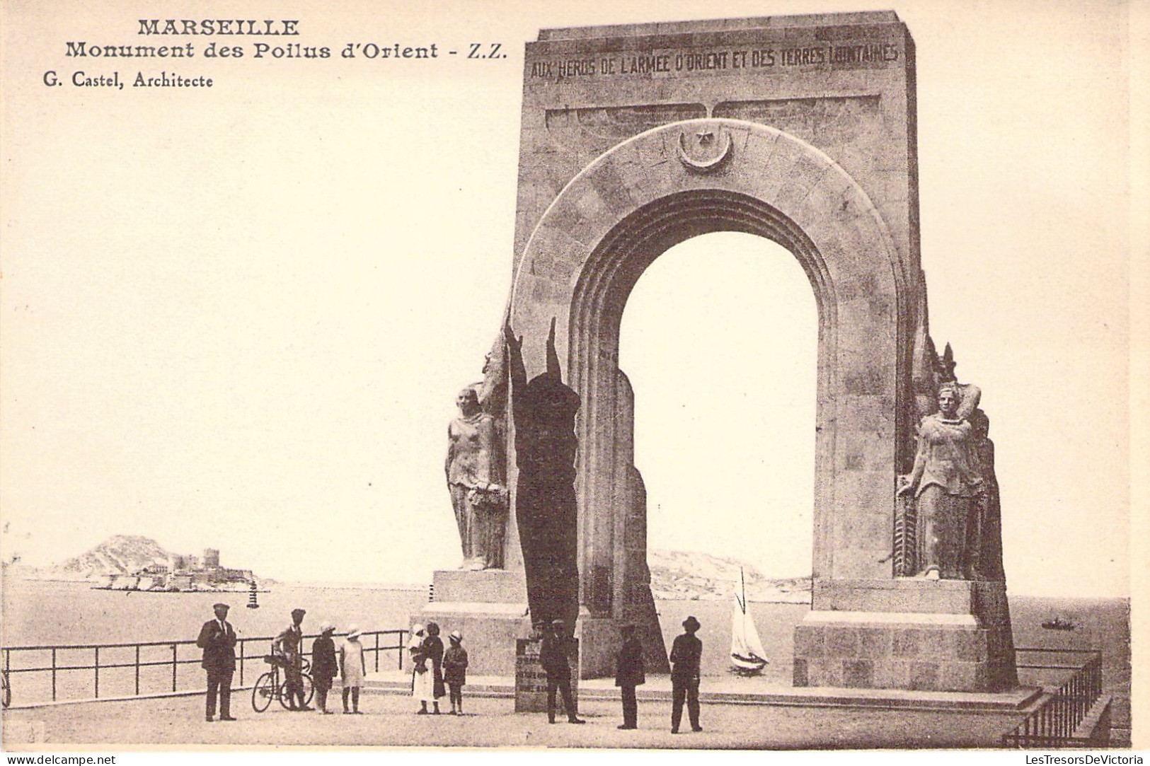 FRANCE - 13 - MARSEILLE - Monument Des Poilus D'Orient - ZZ - Carte Postale Ancienne - Ohne Zuordnung