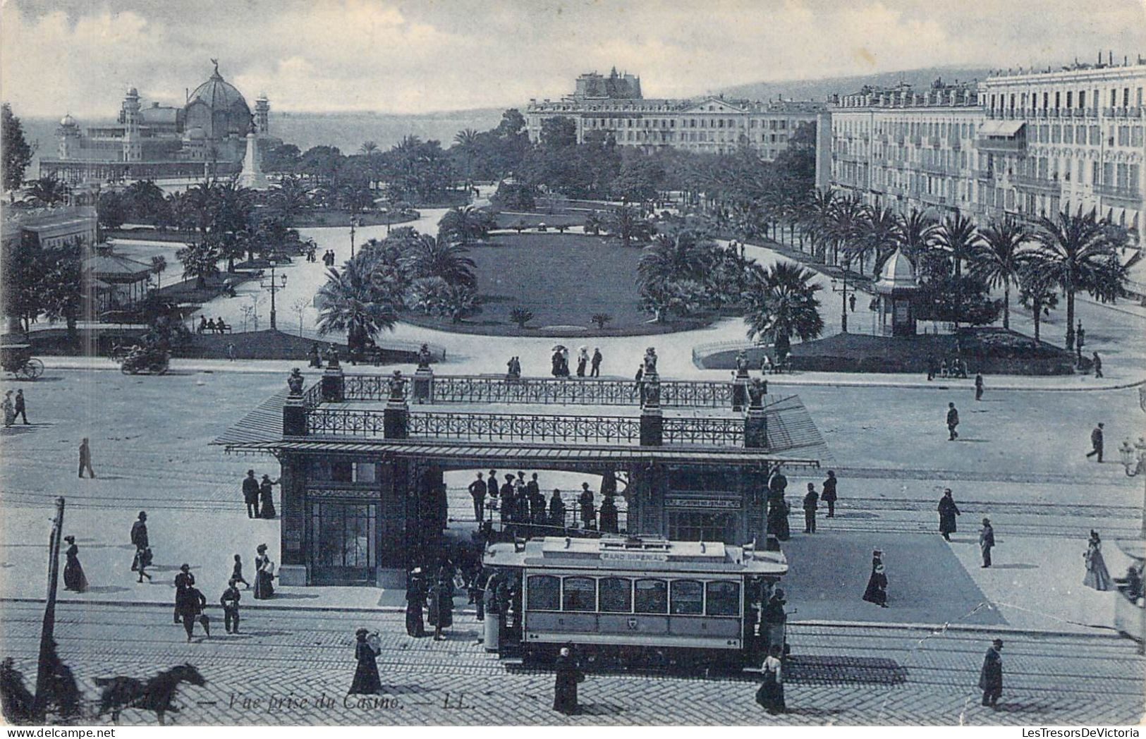 FRANCE - 06 - NICE - Vue Prise Du Casino - LL - Carte Postale Ancienne - Sonstige & Ohne Zuordnung