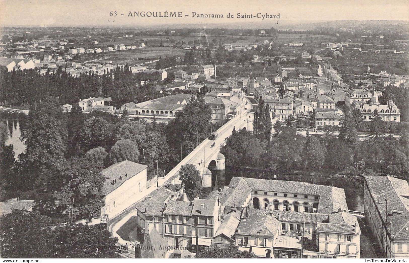 FRANCE - 16 - ANGOULEME - Panorama De Saint Cybard - Carte Postale Ancienne - Angouleme