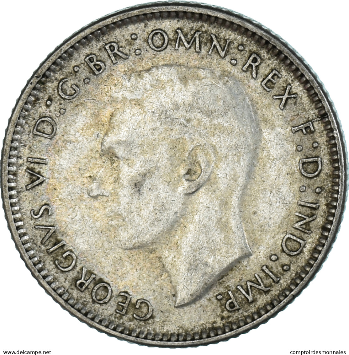 Monnaie, Australie, Sixpence, 1946 - Victoria