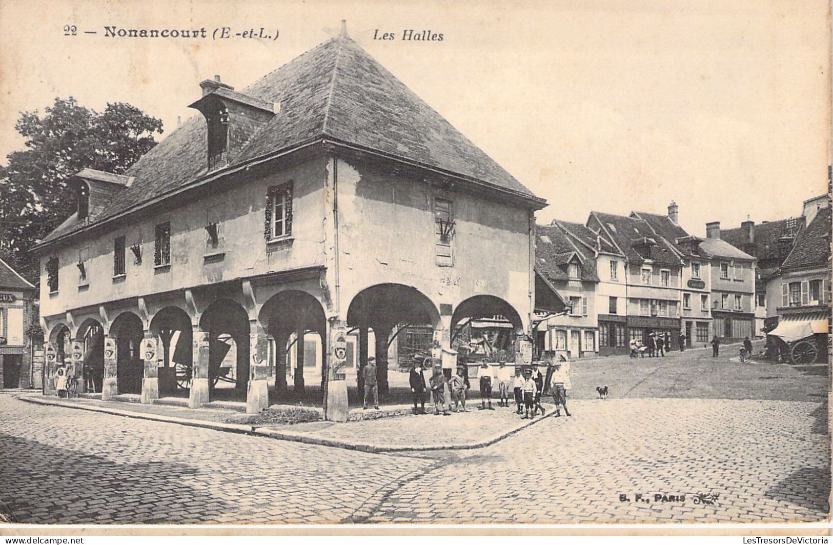 FRANCE - 27 - NONANCOURT - Les Halles - Carte Postale Ancienne - Other & Unclassified