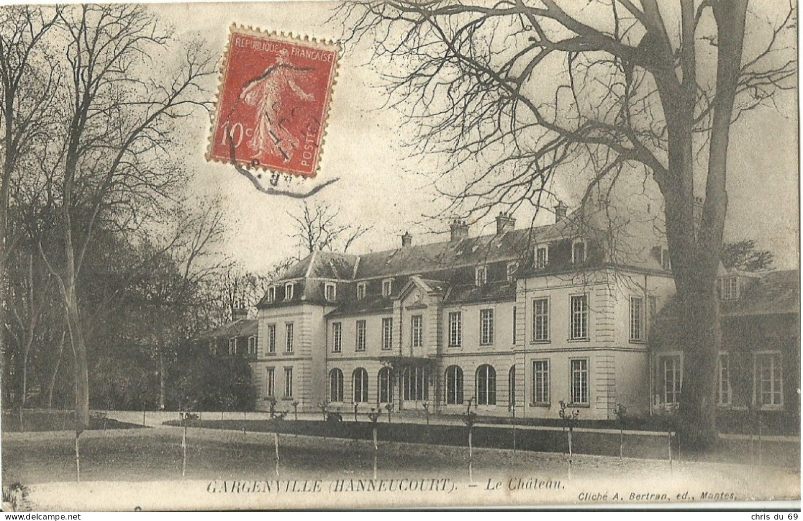 Gargenville Hanneucourt Le Chateau - Gargenville