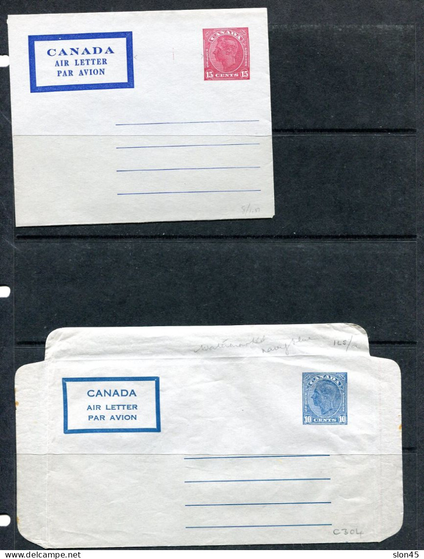 Canada 4 Postal Stationary Wrappers Mint 14839 - 1903-1954 Reyes