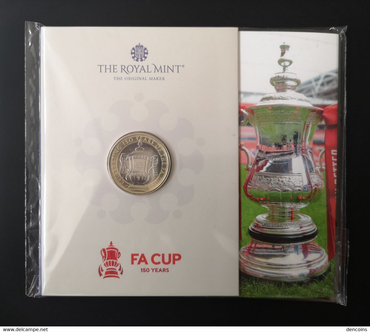 2 POUNDS GREAT BRITAIN 2022 THE 150TH ANNIVERSARY OF THE FA CUP - £2 - 2 LIBRAS GRAN BRETAÑA GB - NEUF - NEW - 2 Pond
