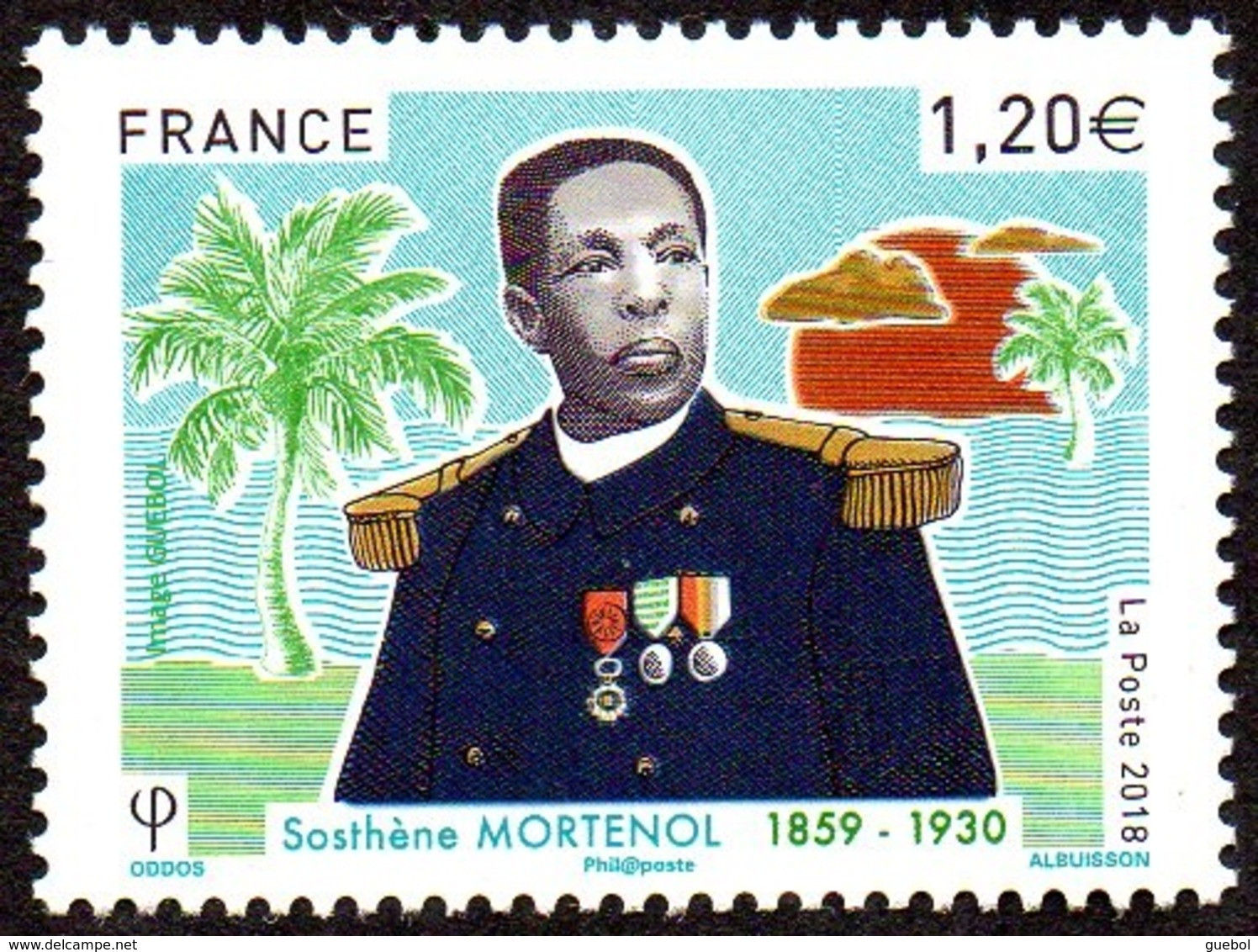 France N° 5211 ** Sosthène Mortenol, Officier De Marine - Autres & Non Classés