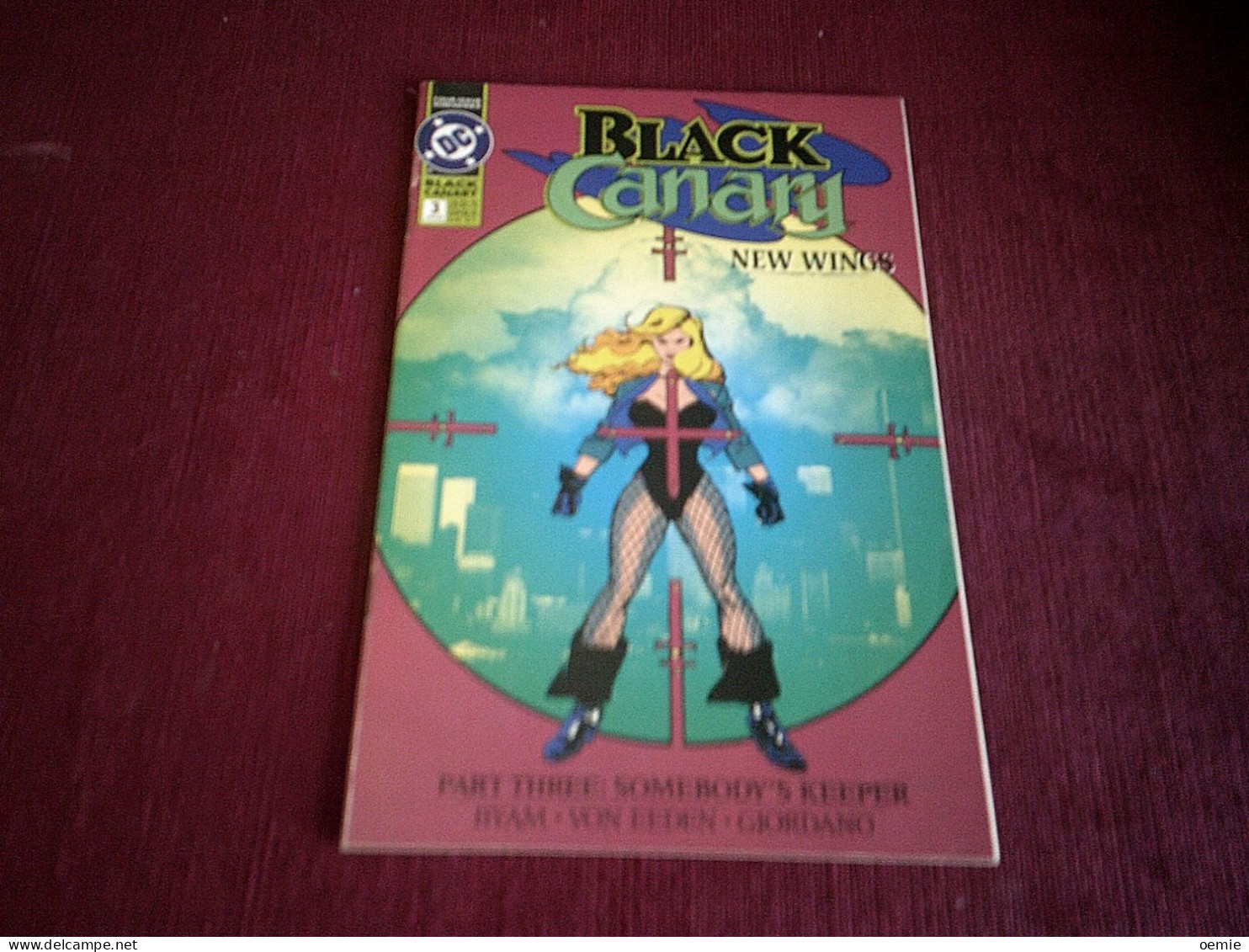 BLACK  CANARY   N° 3  JAN  92 - DC