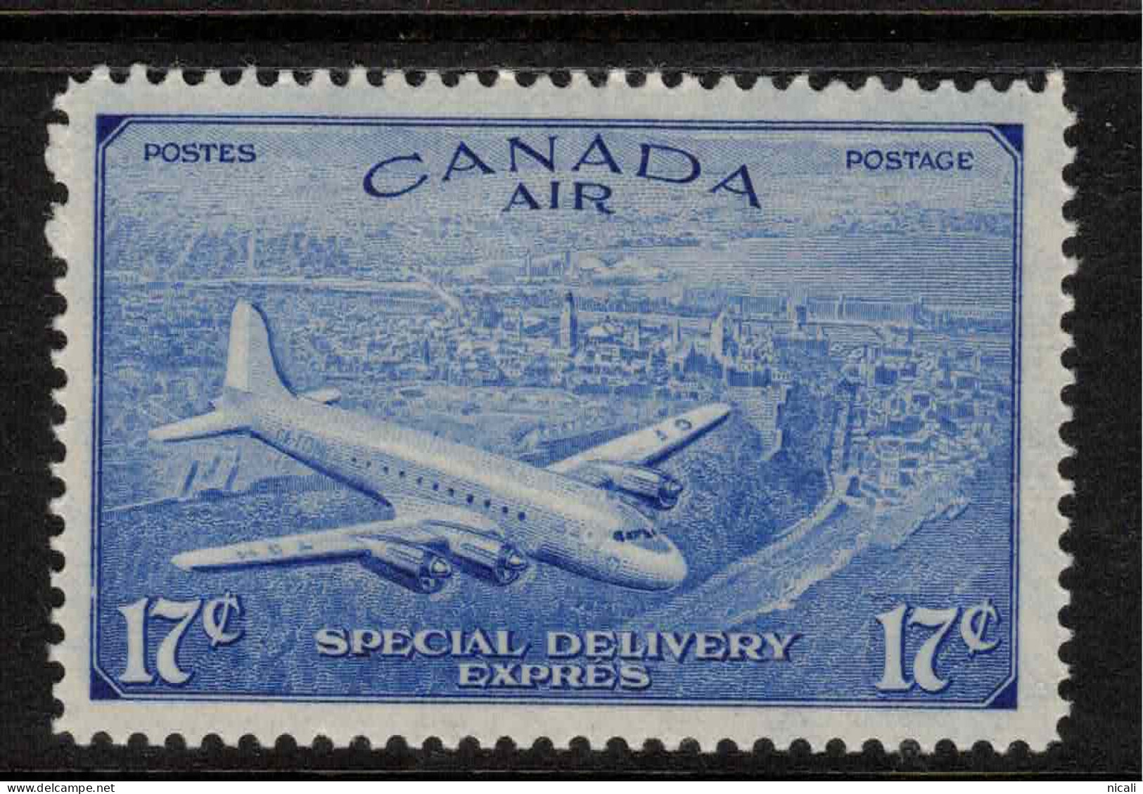 CANADA 1946 17c Special Delivery SG S17 HM ZZ83 - Poste Aérienne: Exprès