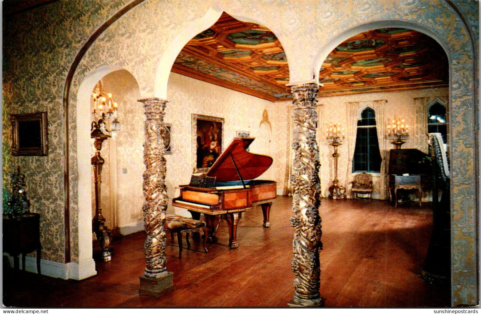 Florida Sarasota Ringling Residence The Ballroom With Baby Grand Piano - Sarasota